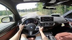 2022 BMW X3 xDrive30i POV ASMR Walkaround and Test Drive