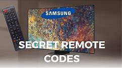 Unlock Hidden Features: Samsung TV Secret Remote Codes Revealed
