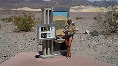 Tourists flock to Death Valley to experience 132F temperatures