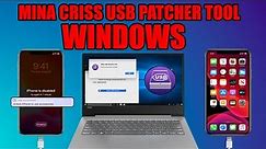 Mina USB Patcher Tool Windows|Fixed checkra1n -20|Jailbreak Passcode Disable iPhone iOS14.3/iOS 13