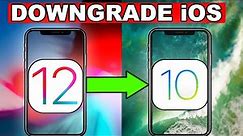 How to Downgrade iOS12 TO iOS10|Downgrade iOS 12.4.8 TO iOS10| Downgrade iOS12 TO iOS10.3.3|LeetDown