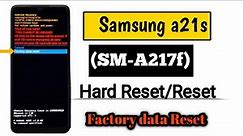 Samsung Galaxy A21s Hard Reset | Samsung (SM-217f) Reset|| #unlock #hardreset #factorydatareset