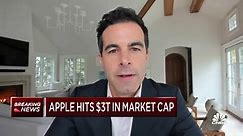 Watch the full interview with Cornerstone Macro's Michael Kantrowitz as Apple's market cap hits $3T