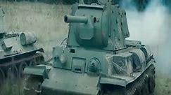 Russian KV-1 Tanks vs German Panzers.mp4