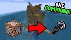 How To Make A Grappling Hook In - One Command - Minecraft Bedrock