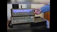 Pioneer SX-450 Stereo Receiver Demonstration and Overview