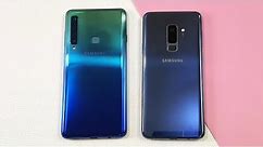Samsung A9 (2018) vs Samsung S9+ Speed Test | TechTag