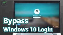 How to Bypass Windows 10 Password? Bypass Windows 10 Login✔