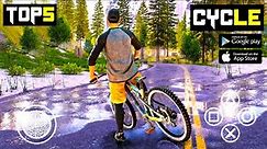Top 5 Most Realistic CYCLE Driving Games For Android | Cycle Stunt Games Android