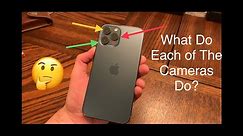 What do all the iPhone 12 Pro Cameras do? Pro max: Why do you need all the cameras?