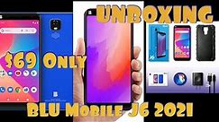 UNBOXING BLU J6 2021 6.0" Unlocked Smartphone
