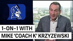 Mike 'Coach K' Krzyzewski on retirement from Duke basketball, growing up in Chicago and Jon Scheyer