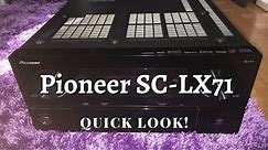 Pioneer SC-LX71 Multichannel Receiver - Quick Look