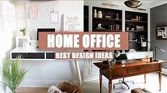 60+ Best Home Office Design Ideas for Small Spaces 2020