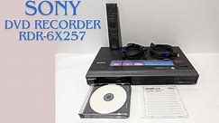 Sony DVD Recorder (RDR-6X257) Testing & Ebay Listing