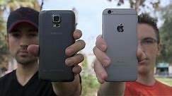 iPhone 6 vs Samsung Galaxy S5 Speed Test!