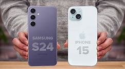 Samsung S24 Vs iPhone 15 | Full comparison ⚡ Which one is Best?