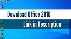 Download and Install Microsoft Office 2016 @todayscomputers
