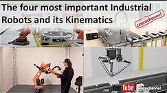 Industrial Robots in Automation and their kinematics