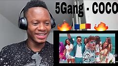 African React To 5Gang - COCO (official Video) 🔥🇷🇴