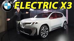 all-new electric BMW X3 REVEAL - 2025 BMW iX3 first REVIEW