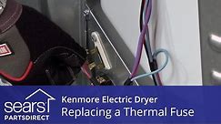 How to Replace a Kenmore Electric Dryer Thermal Fuse