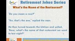 Clean Funny Retirement Jokes Series - Retirement Joke # 3