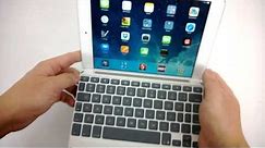 Zaggkeys Keyboard Cover for iPad Mini Review