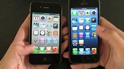iPhone 5 vs iPhone 4s on iOS 6 in 2024