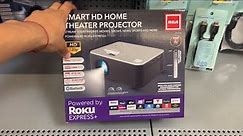 ¿ Cine en casa ? | Smart HD Home Theater Projector RCA con Roku 720p