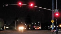 Flashing Red Traffic Signals (W Morena Blvd & Buenos Ave)