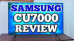 SAMSUNG CU7000 TV REVIEW (2023) - Simple and Reliable with Decent Features