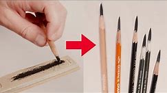 How to Sharpen a Charcoal Pencil