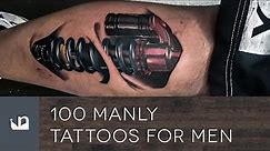 100 Manly Tattoos For Men