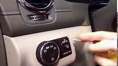 How to activate the "dome light" feature in your Buick or GMC