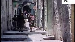 1960s Colour Footage of Jerusalem, Israel