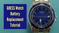 How To Change or Replace Guess Watch Battery | Watch Repair Channel | SolimBD | Repair Tutorial