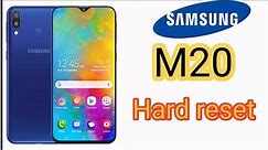 How to hard reset Samsung M20/samsung m205f hard reset