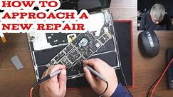 How to approach a laptop repair you never fix before - Microsoft Surface laptop repair, no power