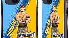 Head Case Designs Officially Licensed WWE John Cena Wrestlemania 33 Hybrid Case Compatible with Apple iPhone 15