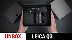 Unboxing a $6000 Point & Shoot Camera: The Leica Q3