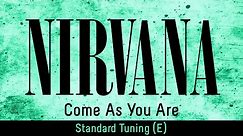 Nirvana - Come As You Are (backing track for guitar, standard tuning E)