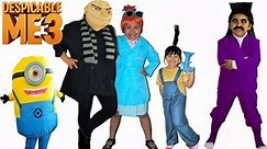 Despicable Me 3 Halloween Costumes and Toys