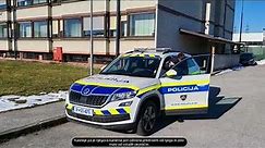 Policist na policijski postaji, temelj nacionalne varnosti