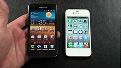 Samsung Galaxy S II vs Apple iPhone 4S "AT&T Face Off"