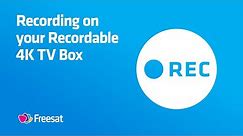 Recording on your Recordable 4K TV Box