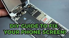 iPhone SE (2016) Screen Replacement Tutorial - DIY Guide To Fix Your Broken Phone Screen!