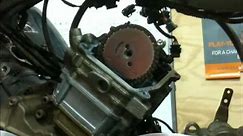 Setting the timing on a Canam Motor