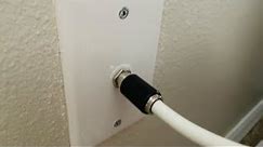 Cable TV installation