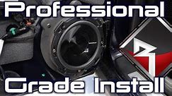 How to Professionally Install Speakers into an Audi A4